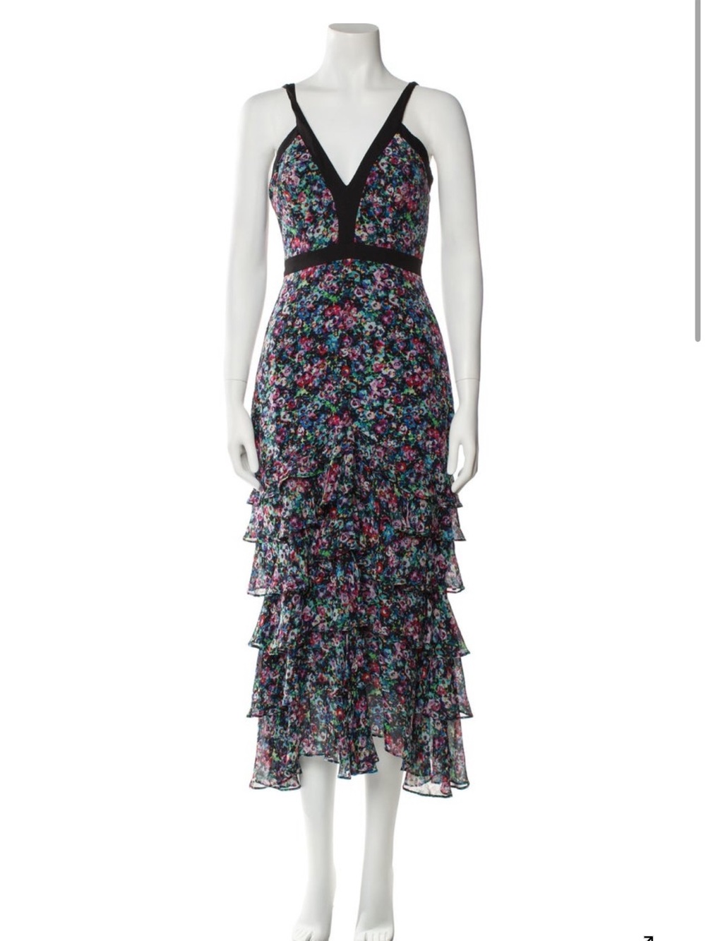 Saloni Silk Long Dress